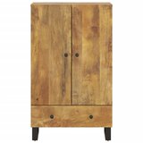  Visoka komoda s ladicom 60x33x100 cm od drva manga i željeza | shoptok.hr
