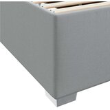  Krevetna konstrukcija Svijetlo siva 90 x 190 cm tkanina | shoptok.hr