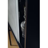 noo.ma Crna vitrina s kliznim vratima 70x109x40 cm Lekko – | shoptok.hr