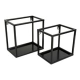  Zidna polica 20x20 cm crna | Eponuda.com