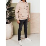 DStreet Bluza męska z kapturem jasnobeżowa | shoptok.hr