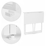 ModernHome sklopivi stol 80 × 45 cm za laptop – bijeli | shoptok.hr