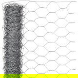 Nature Žična mreža šestkotna 0,5x10 m 25 mm galvanizirano jeklo, (20770565) | Shoptok.si