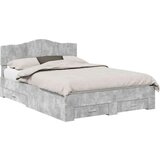 Konstrukcija postelje z vzglavjem Betonsko siva 150 x 200 cm, (5000102174) | Shoptok.si