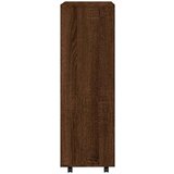  Ormar boja smeđeg hrasta 80 x 40 x 110 cm od konstruiranog drva | shoptok.hr