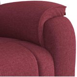  Masažni naslonjač od tkanine crvena boja vina | shoptok.hr