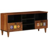 TV ormar s ladicama Orah 100 x 33 5 x 46 cm Čvrsto drvo manga | shoptok.hr