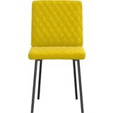  Jedilni stoli 4 kosi rumen žamet, (21828394) | Shoptok.si