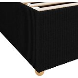  Krevetna konstrukcija Ostalo Crna 200 x 200 cm tkanina | shoptok.hr
