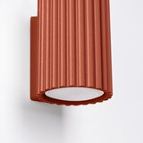 Nice Lamps Opečnato oranžna stenska svetilka Gleam – | Shoptok.si