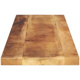 Stolna ploča 100x40x2,5 cm pravokutna masivno grubo drvo manga | shoptok.hr