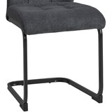 MID.YOU NIHAJNI STOL, kovina, tekstil antracit | Shoptok.si