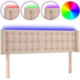  Uzglavlje boja cappuccina 147x16x78/88 cm od umjetne kože | shoptok.hr