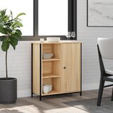 vidaXL Komoda sonoma hrast 70x30x80 cm inženirski les | Shoptok.si