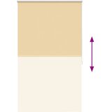 Rolo zavjesa za zamračivanje 104,4 x 175 cm Širina tkanine 100 cm bež | shoptok.hr
