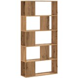 vidaXL Knjižna omara 5-nadstropna hrast 80,5x23,5x162,5 cm inž. les, (21268591) Cene