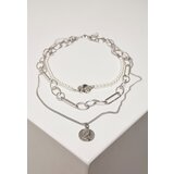 Urban Classics Ocean Layering Necklace - Silver Color | shoptok.hr