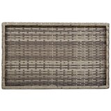  Sklopivi stol s pladnjem sivi 65 x 40 x 75 cm od poliratana | shoptok.hr