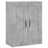  Visoka komoda siva betona 69,5x34x180 cm od konstruiranog drva | shoptok.hr