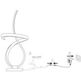  ONLI - LED stona lampa KIRA LED/12W/230V 4000K 38,5 cm zlatna | Eponuda.com