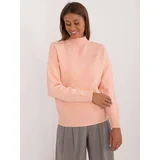 Fashion Hunters Orange turtleneck sweater