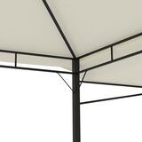  Sjenica s dvostrukim produžnim krovom 3x3x2,75 m krem 180g/m² | shoptok.hr