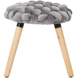XORA TABURE, les, tekstil siva | Shoptok.si