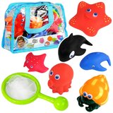  Set morskih životinja za kupanje, gumeno cjedilo za ribolov, 12 komada. | shoptok.hr