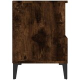 Nočna omarica dimljeni hrast 40x35x50 cm, (20671625) | Shoptok.si