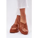 Boto Women's Platform And Wedge Sandals Camel Nelithraea | Shoptok.si