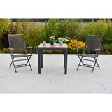 Gardenson SET ZLOŽLJIVIH VRTNIH SEDEŽEV | Shoptok.si
