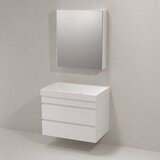 Kolpa San Naomi Set 60cm Bela (Ormarić sa umivaonikom + Ogledalo/ormarić) Cene