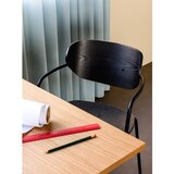Hübsch Črn kovinski jedilni stol z nasloni za roke/z možnostjo nalaganja Arch – | Shoptok.si