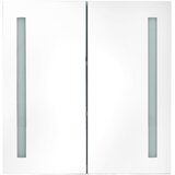 LED kupaonski ormarić s ogledalom boja hrasta 62 x 14 x 60 cm | shoptok.hr