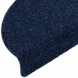  Prostirke za stepenice, samoljepljive, 15 kom 56x17x3 cm, tamnoplave, poluokrugle | shoptok.hr