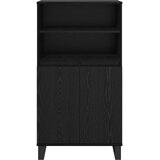  Highboard Crna 60 x 36 x 110 cm Konstruirano drvo | shoptok.hr