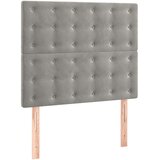  Okvir za krevet bez madraca svjetlosivi 80x200 cm baršunasti | shoptok.hr