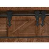 Konzolni stol od masivne jelovine 131 x 35,5 x 75 cm smeđi | shoptok.hr