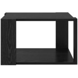 Kava Stol Crni hrast 51,5 x 51,5 x 30 cm Konstruirano drvo | shoptok.hr