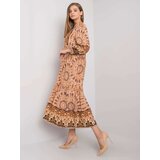 Och Bella Dress-TW-SK-BI-H3787.40X-beige | shoptok.hr