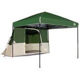  Set Kamp Šatora s krovom 2 pcs Zelena Tafta i Tkanina | Eponuda.ba
