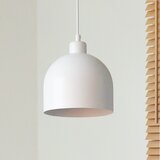  Duolla - Visilica na sajli IRONLINE 1xE27/15W/230V prečnik 17 cm, bela | Eponuda.com