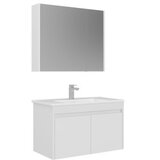 Hanah home Kupatilski ormarić sa umivaonikom i ogledalom (2 komada) Arno 85 789 | Eponuda.com