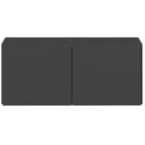 Modern Living Nastavek Za Omaro Max, Temno Siva, Barva Hrasta | Shoptok.si