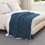  Odeja Temno modra 130 x 150 cm Flis, (5000288243) | Shoptok.si