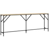 Maison Chic konzolna miza - miza ob steni sonoma hrast 200x29x75 cm inženirski les, (21785864) Cene