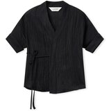 Compania Fantastica Topi & Bluze COMPAÑIA FANTÁSTICA Shirt 11320 - Black Črna | Shoptok.si