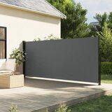 vidaXL Zložljiva stranska tenda antracitna 180x500 cm cene