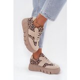 VINCEZA Suede Insulated Women's Sneakers On Chunky Platform | shoptok.hr