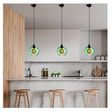 Opviq Luster Benek-20-14305, 20x20x120, IP20, Crno-zeleni | Eponuda.ba